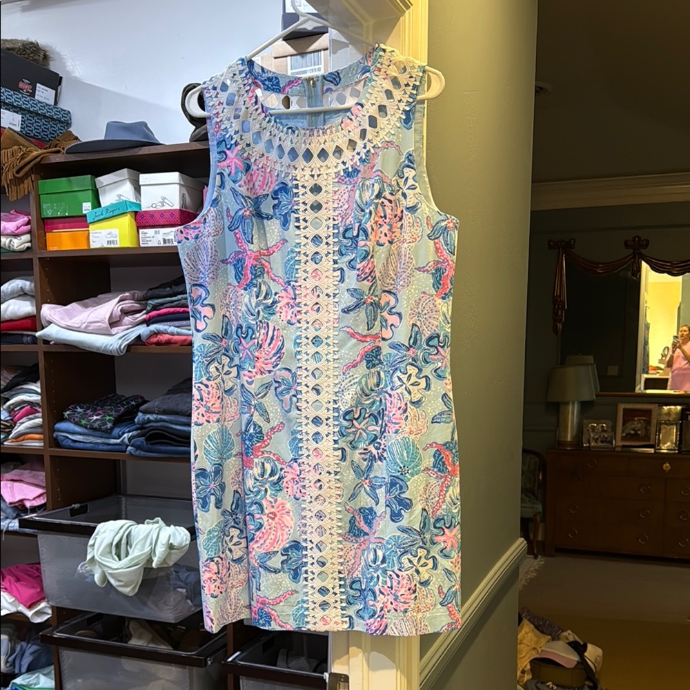 Lilly Pulitzer Mila Shift Bahamas Beachcomber 14 NWT